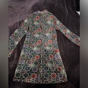 Retro-inspired dress